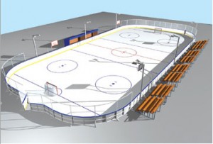 В Новосибирской области будут строить хоккейные площадки
